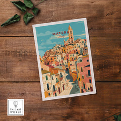 Matera Poster Italy