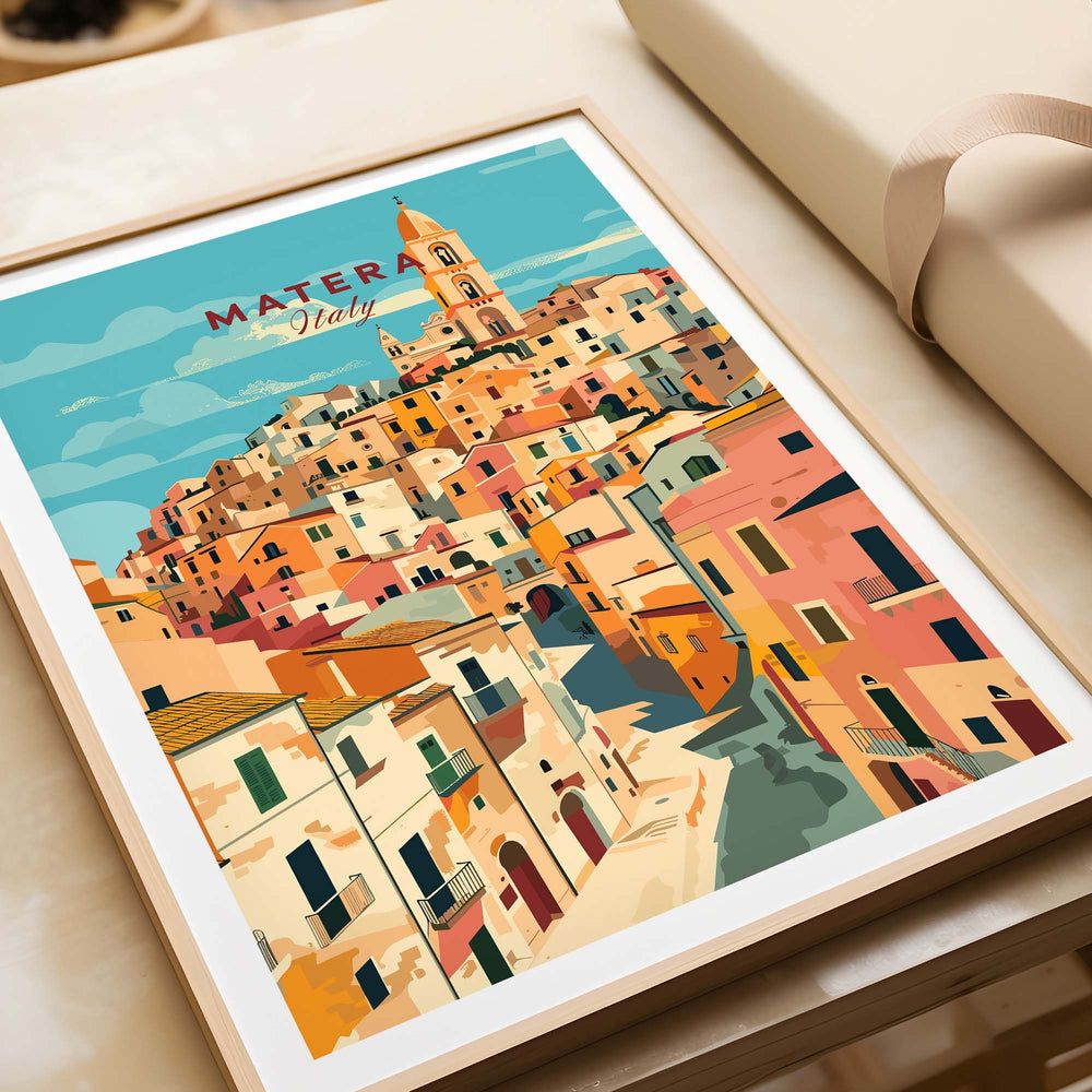 Matera Poster Italy