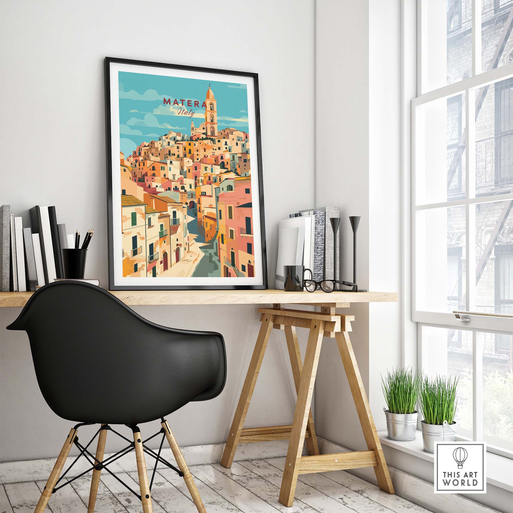 Matera Poster Italy