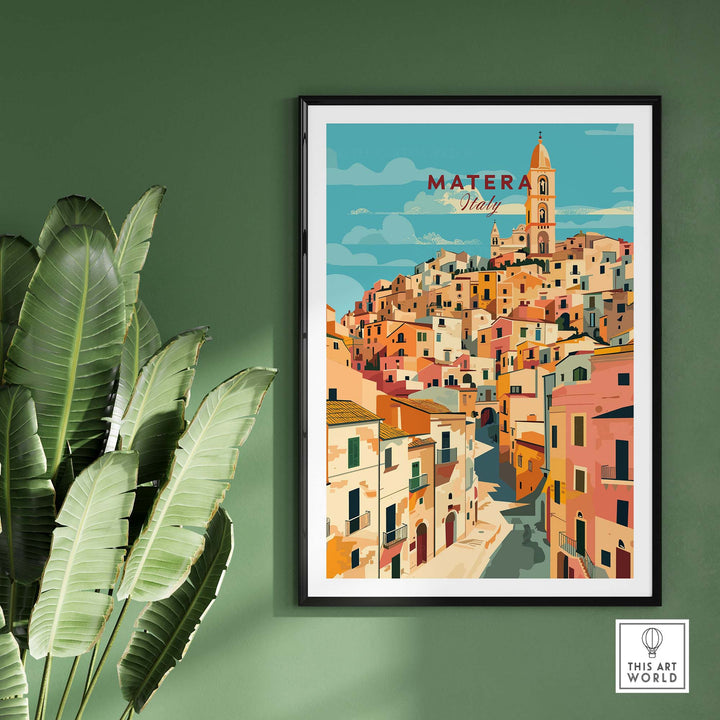 Matera Poster Italy