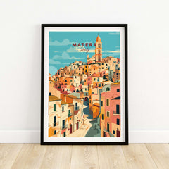 Matera Poster Italy