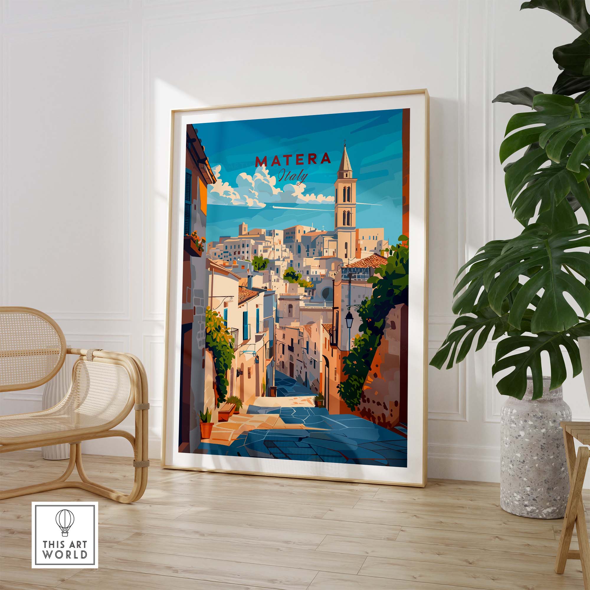 Matera Poster Print