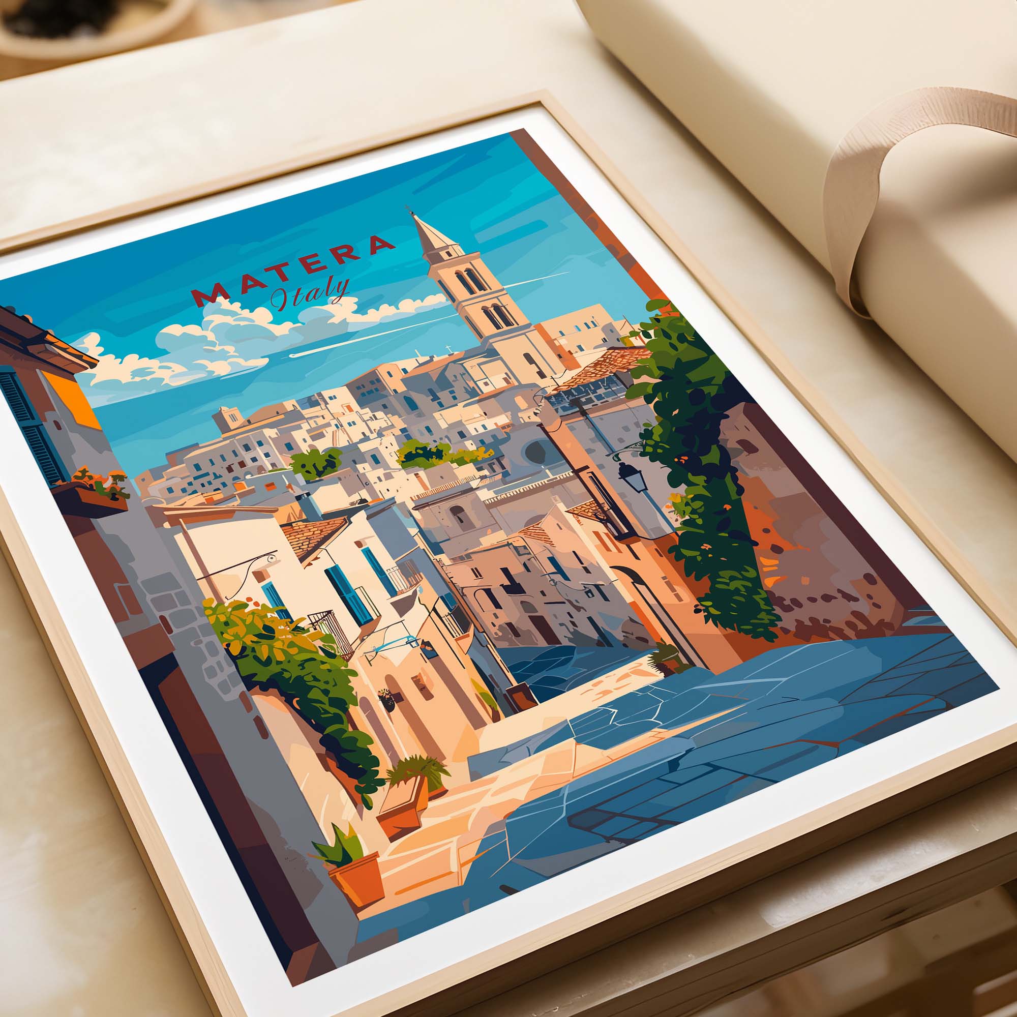 Matera Poster Print