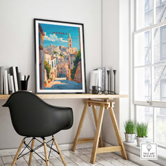 Matera Poster Print