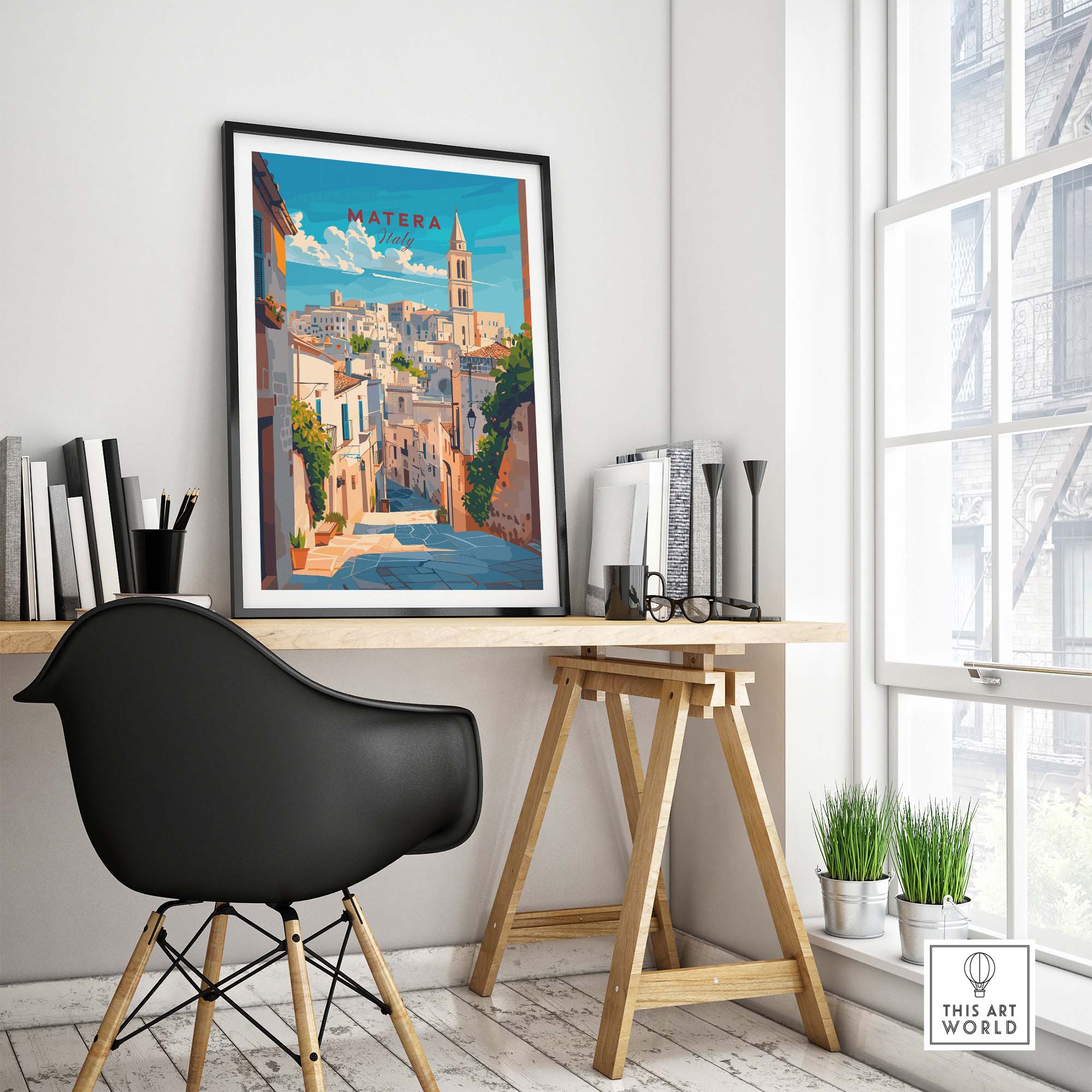 Matera Poster Print