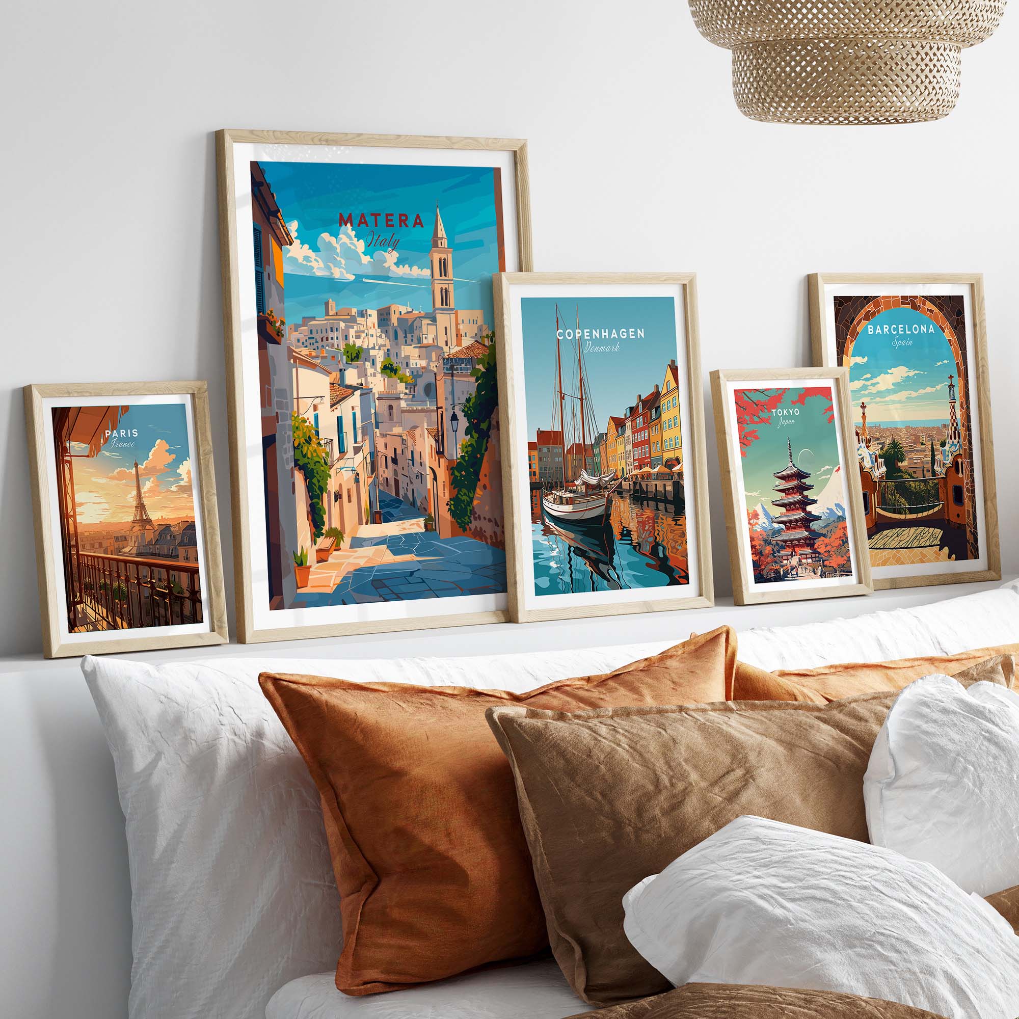 Matera Poster Print