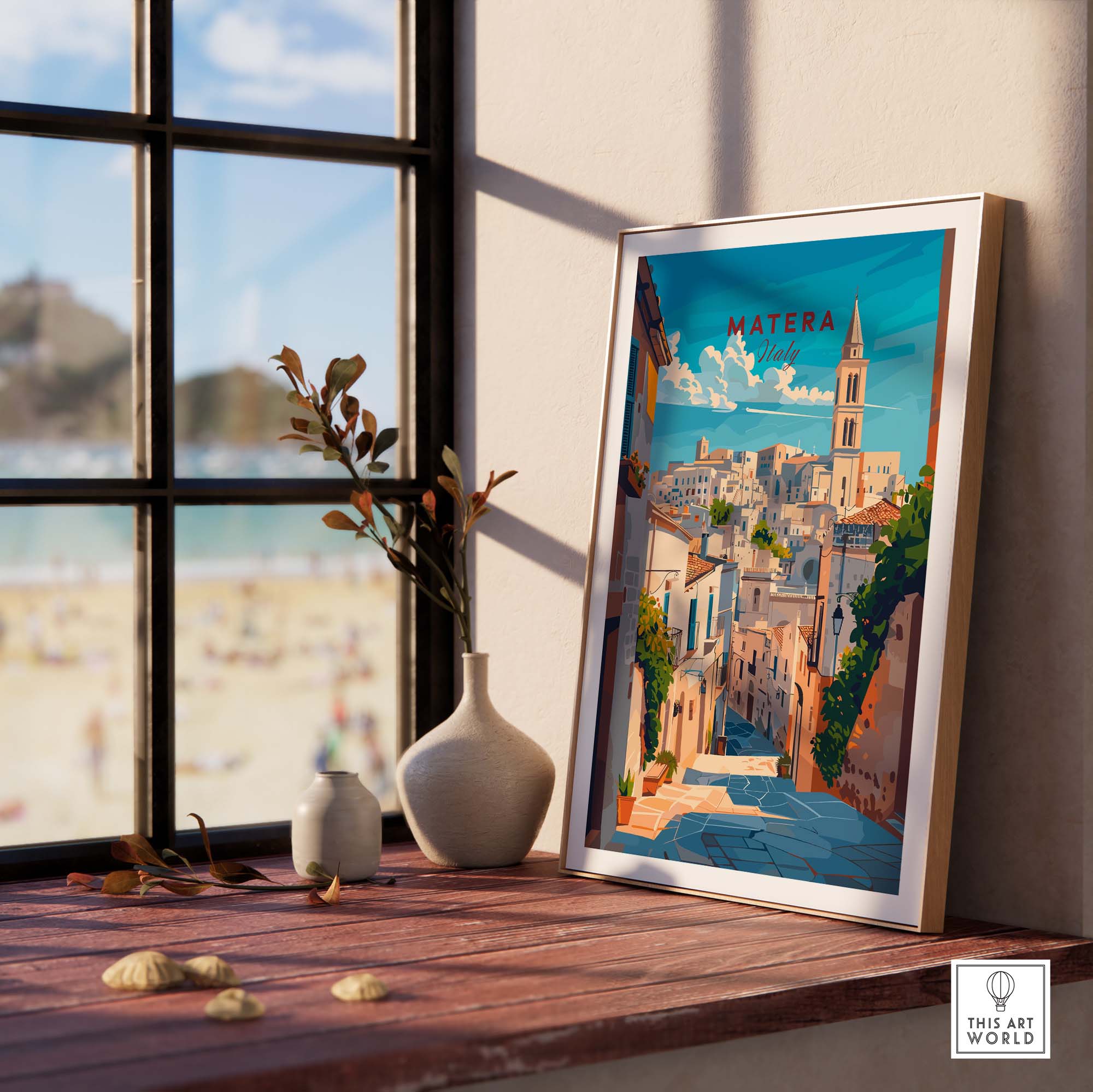Matera Poster Print