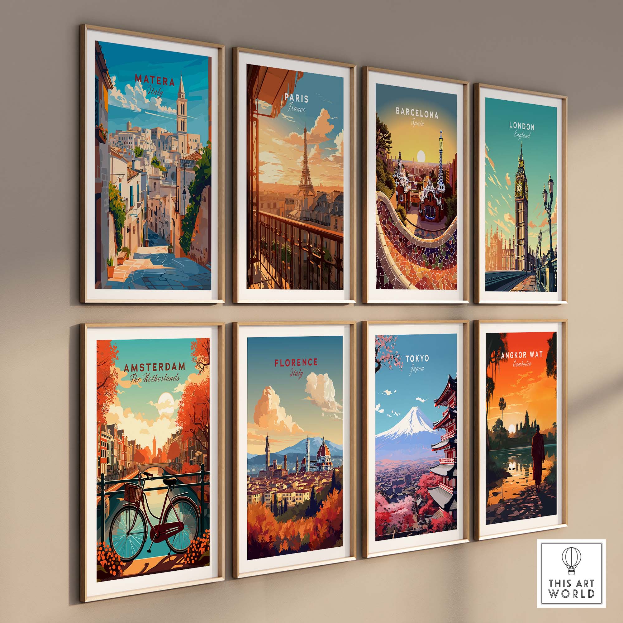 Matera Poster Print