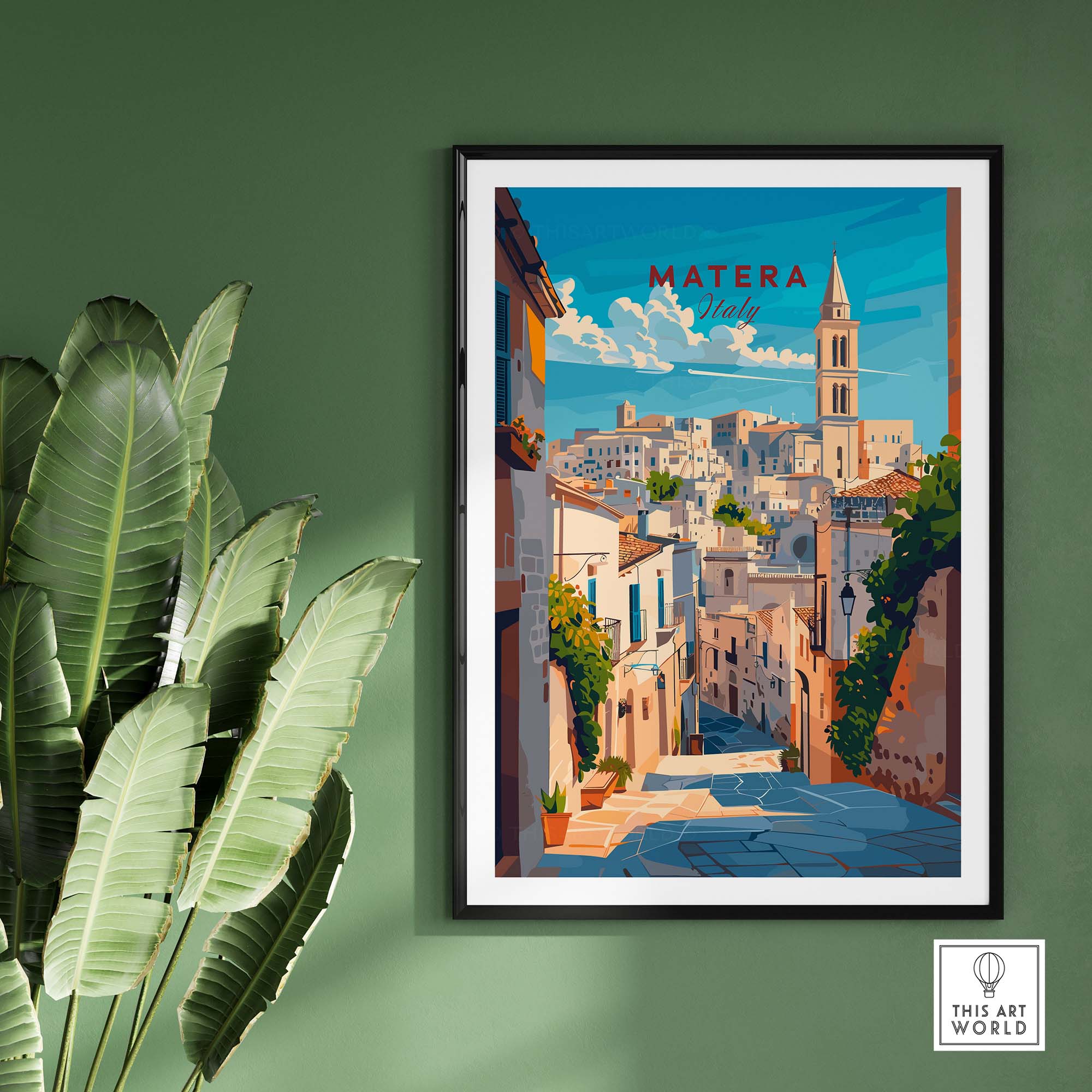 Matera Poster Print