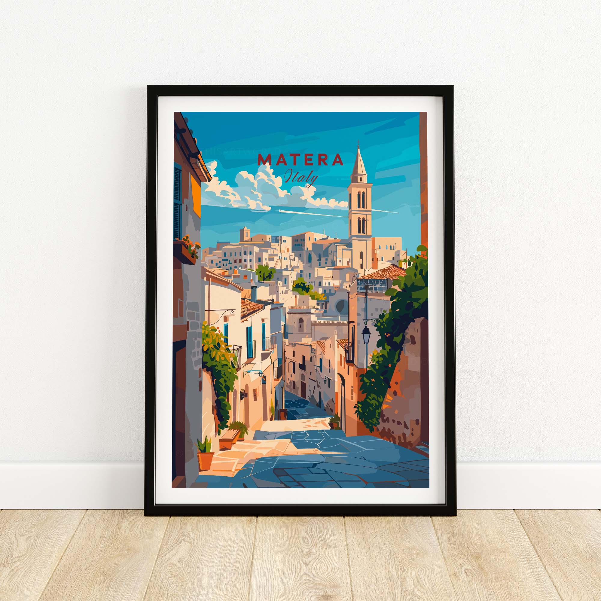 Matera Poster Print