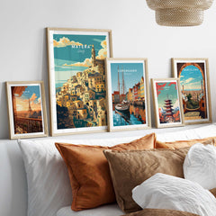 Matera Travel Poster