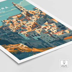 Matera Travel Print