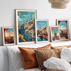Matera Travel Print