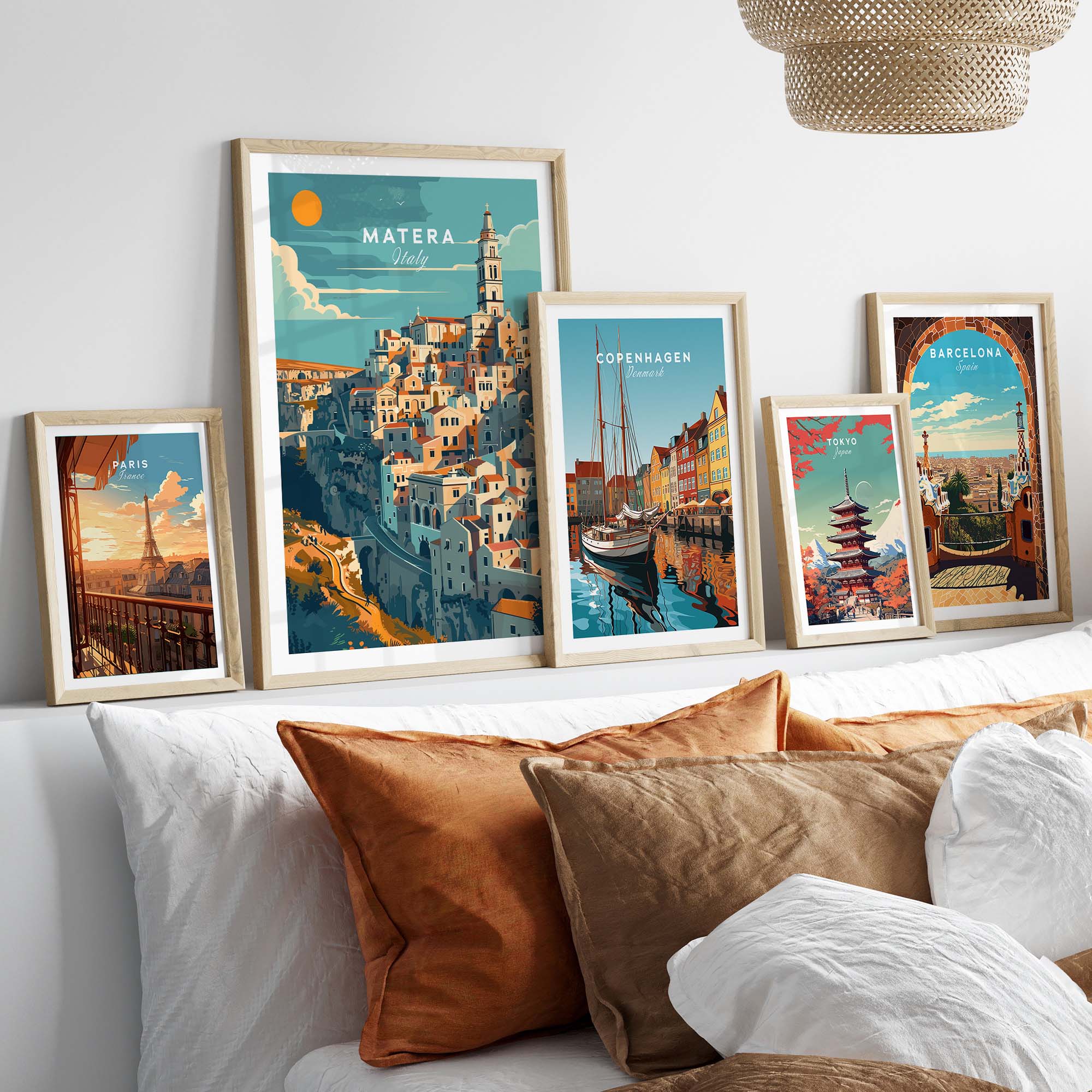 Matera Travel Print