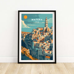 Matera Travel Print