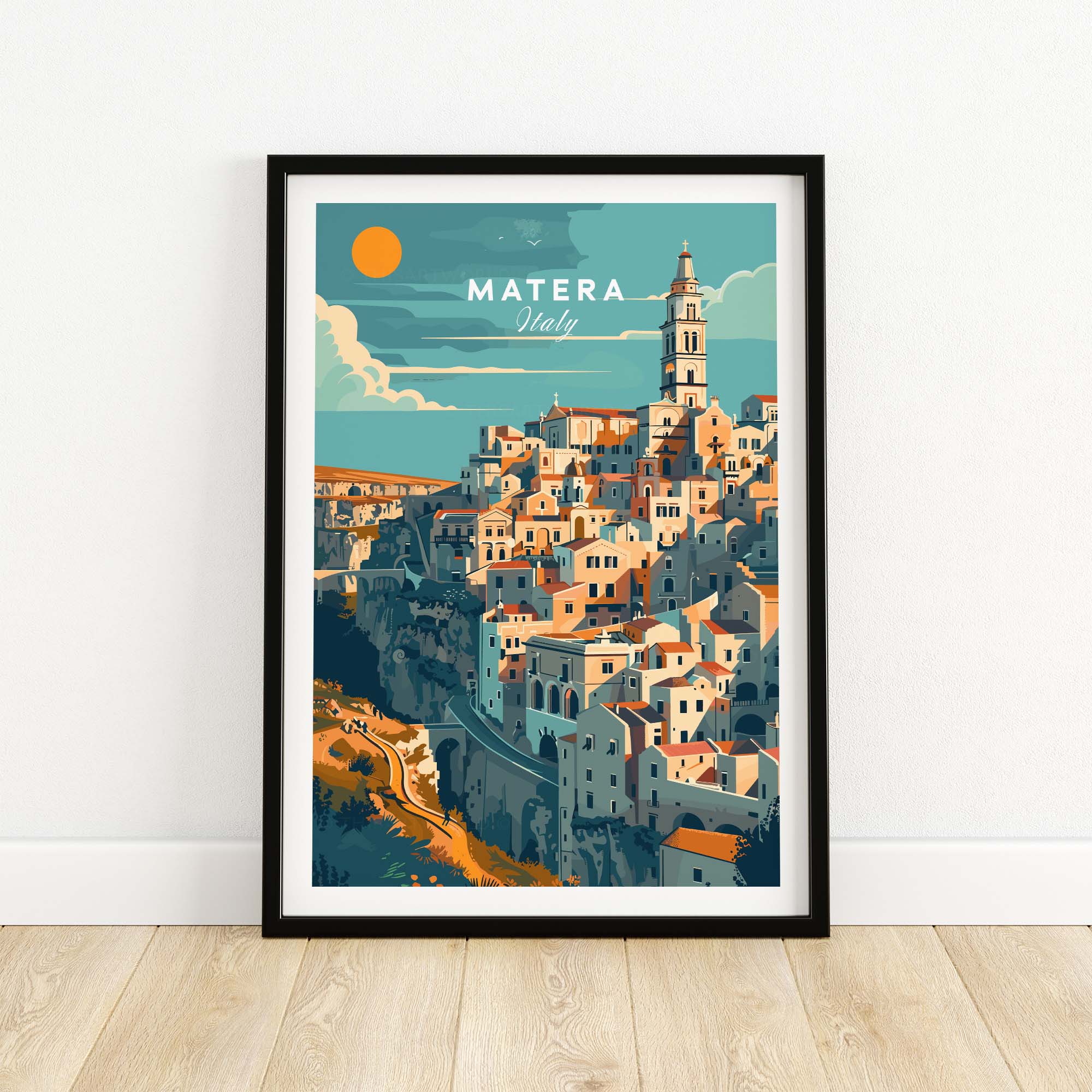 Matera Travel Print