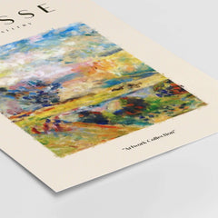 Matisse Art Prints - Abstract Painterly Landscape Bridge Poster, vibrant art print with colorful abstract landscape design.