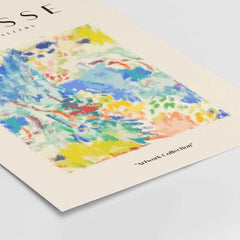 Matisse Art Prints - Abstract Vibrant Landscape Painterly Poster featuring colorful abstract brushstrokes in a vibrant art print.