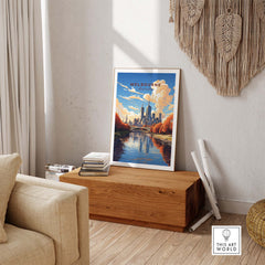 Melbourne Poster Australia part of our best collection or travel posters and prints - This Art World