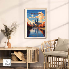 Melbourne Poster Australia part of our best collection or travel posters and prints - This Art World
