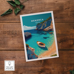 Menorca Poster part of our best collection or travel posters and prints - This Art World