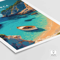Menorca Poster part of our best collection or travel posters and prints - This Art World