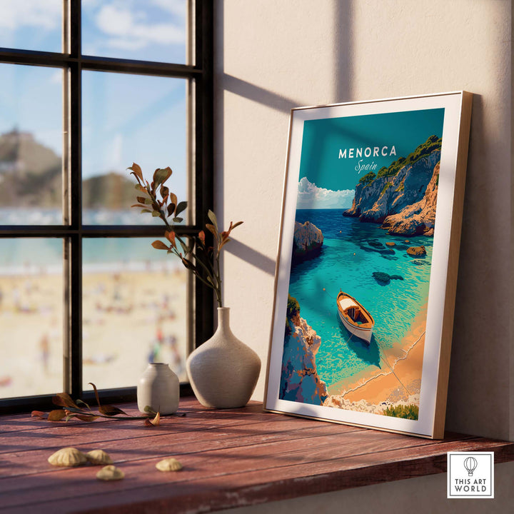 Menorca Poster part of our best collection or travel posters and prints - This Art World