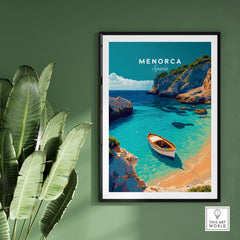 Menorca Poster part of our best collection or travel posters and prints - This Art World