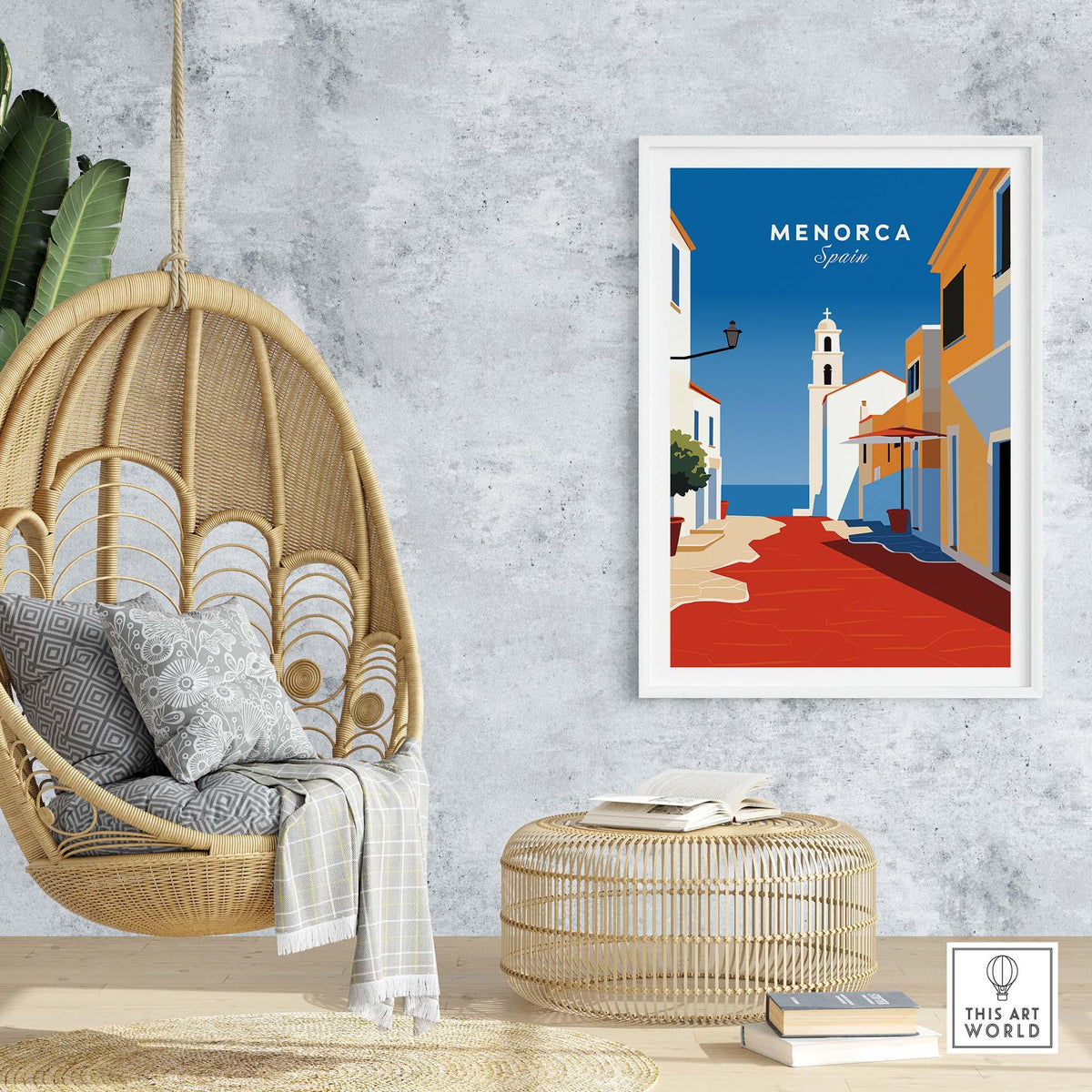 Menorca Spain Poster part of our best collection or travel posters and prints - This Art World