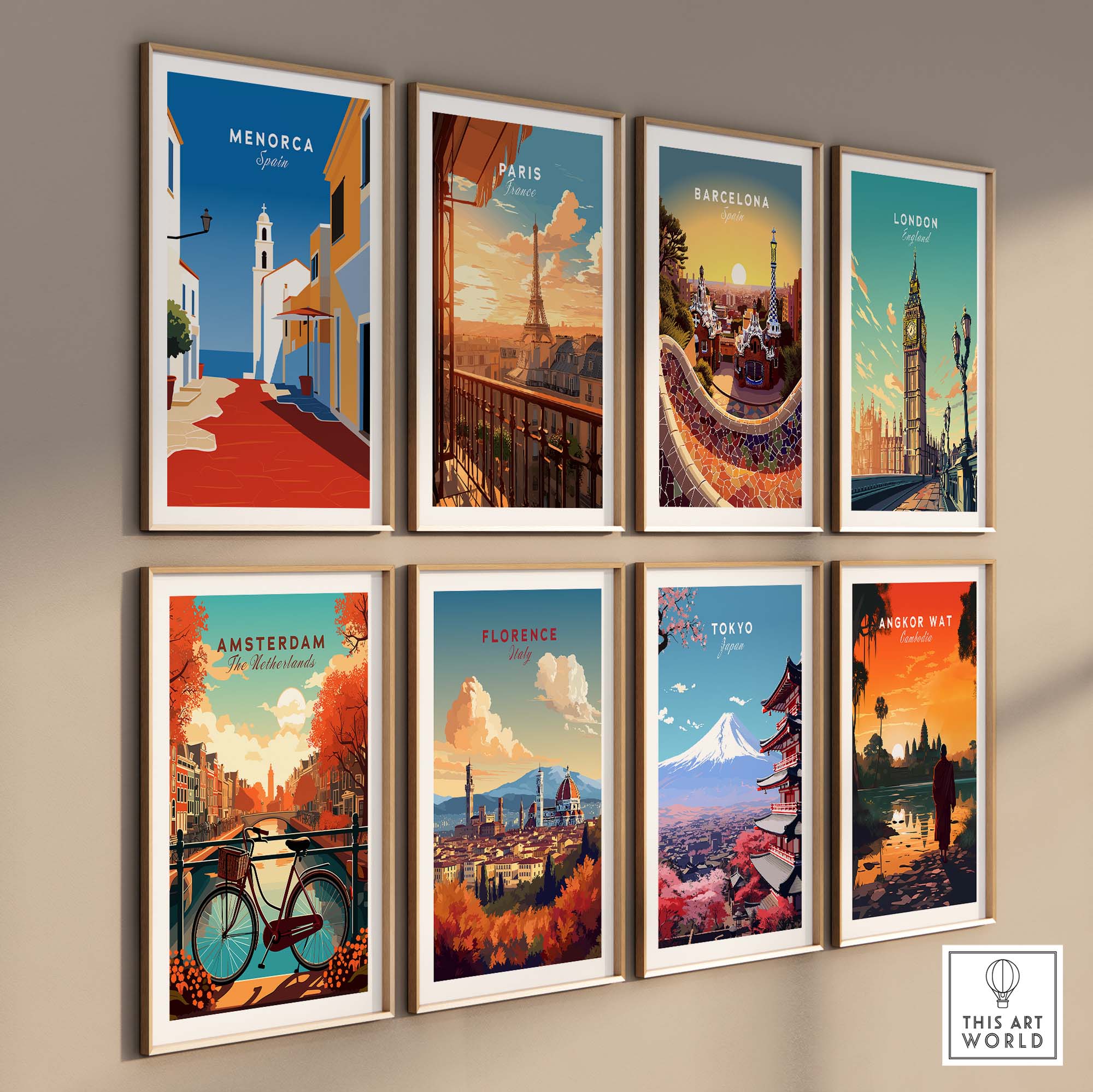 Menorca Spain Poster part of our best collection or travel posters and prints - This Art World