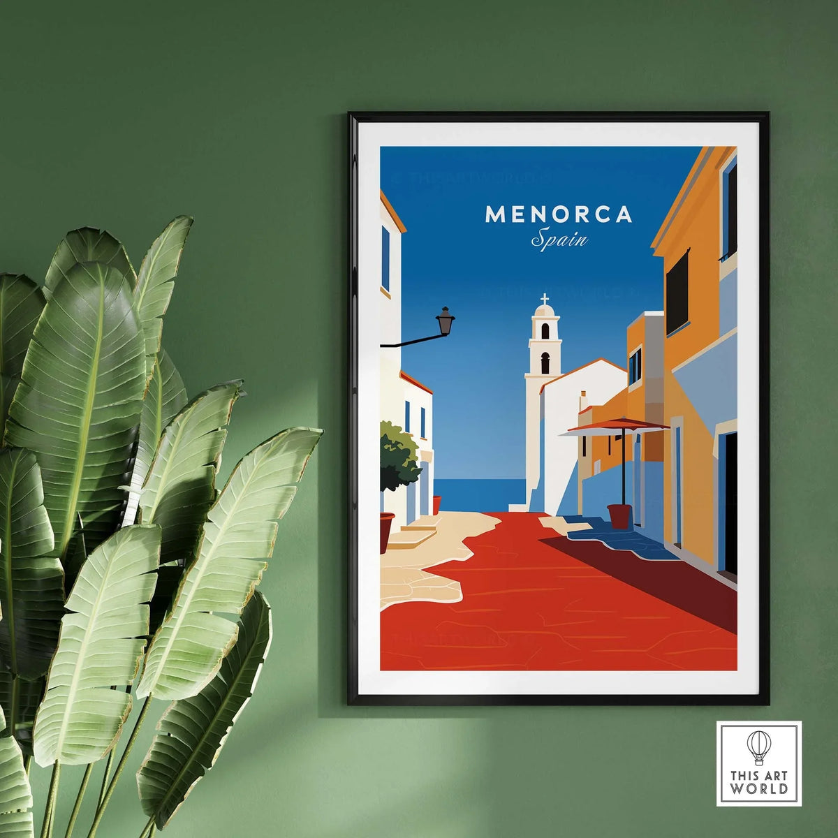 Menorca Spain Poster part of our best collection or travel posters and prints - This Art World