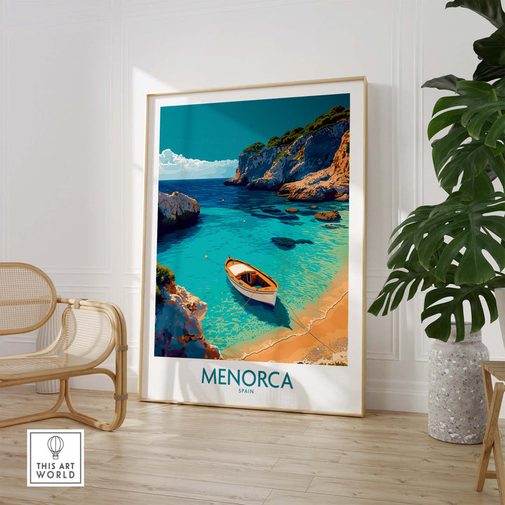 Menorca Wall Art part of our best collection or travel posters and prints - This Art World