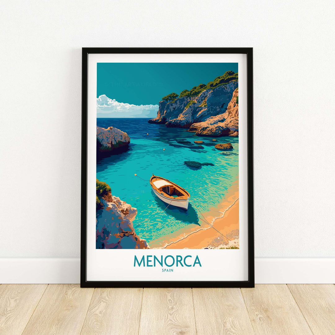 Menorca Wall Art part of our best collection or travel posters and prints - This Art World