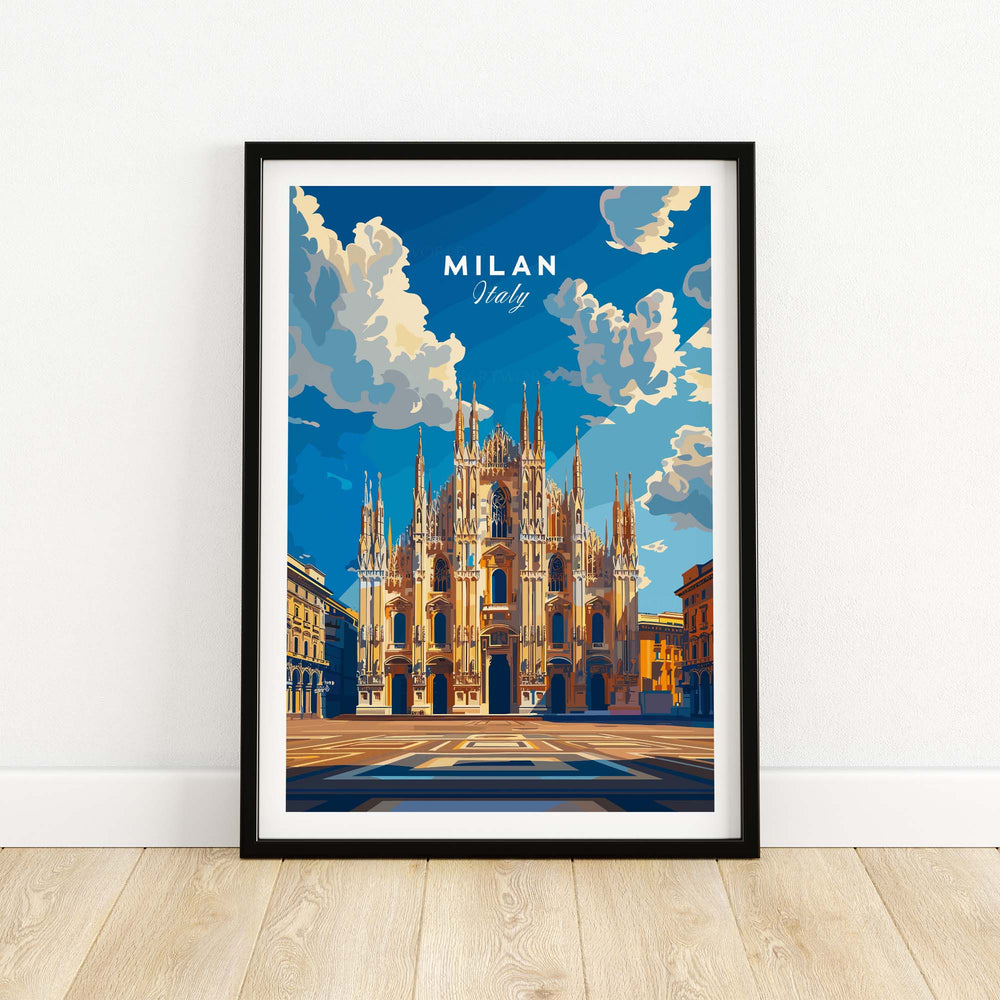 Milan Travel Print