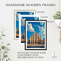 Milan Travel Print