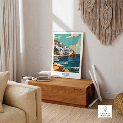 Milos Art Print-This Art World