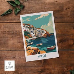 Milos Art Print-This Art World