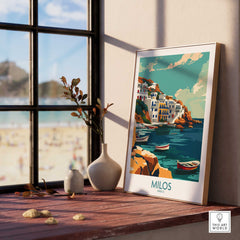 Milos Art Print-This Art World