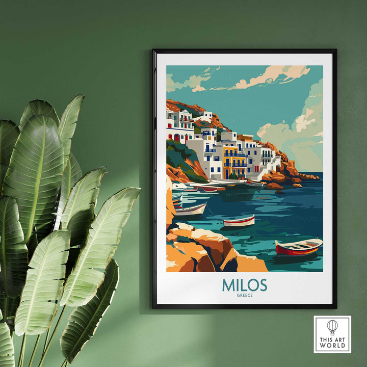 Milos Art Print-This Art World