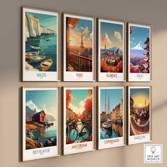 Milos Greece Wall Art Print-This Art World