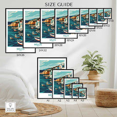 Milos Travel Poster - Greece-This Art World