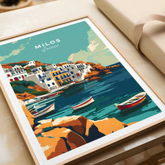 Milos Travel Print-This Art World