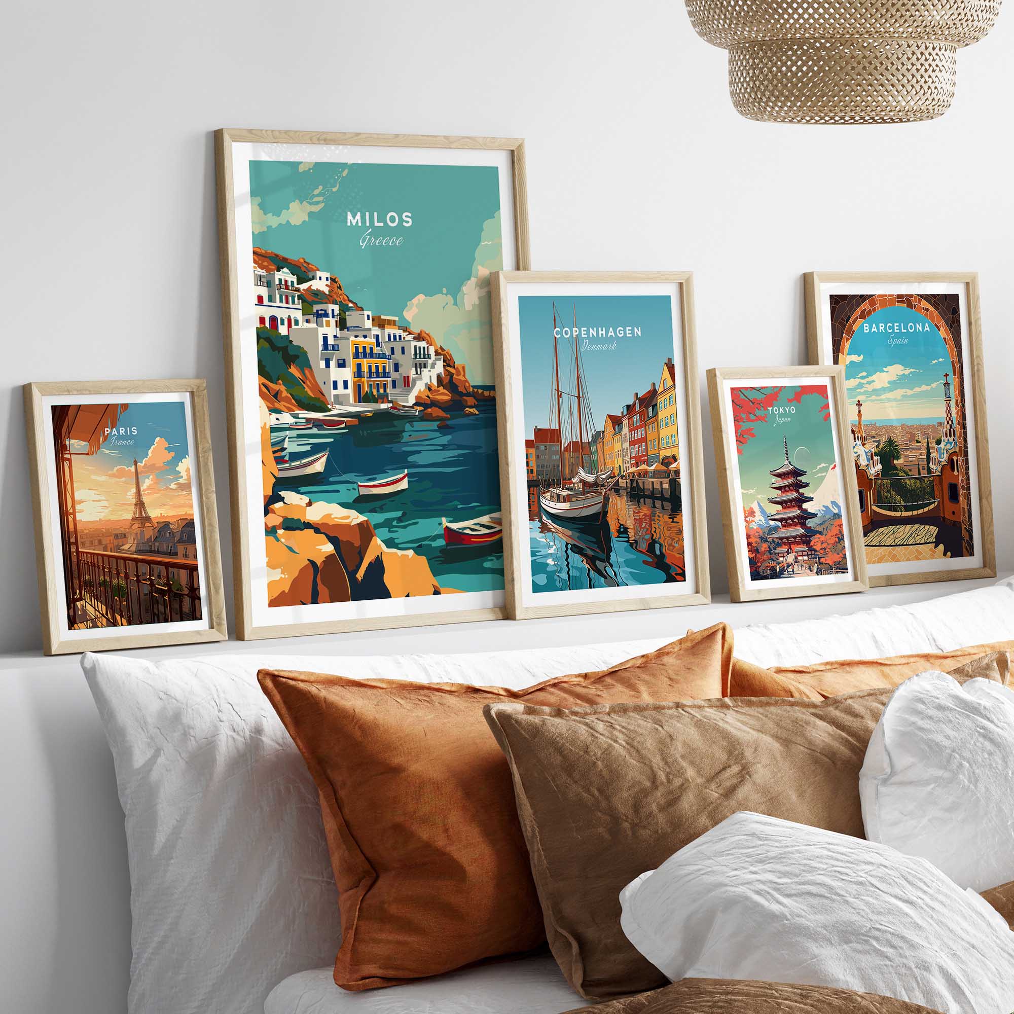 Milos Travel Print-This Art World