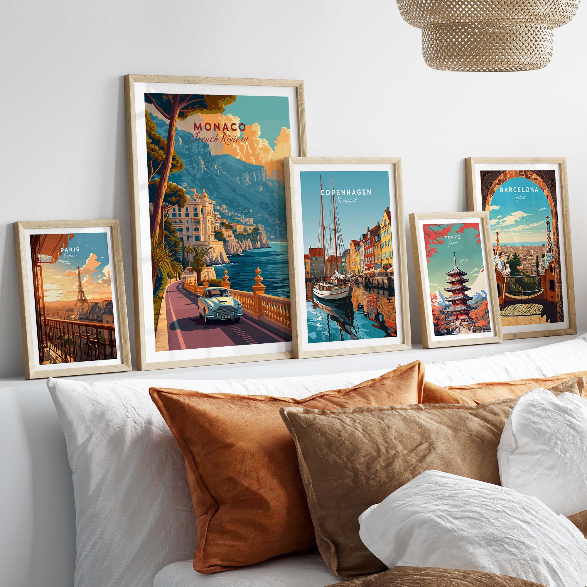 Monaco Poster part of our best collection or travel posters and prints - This Art World