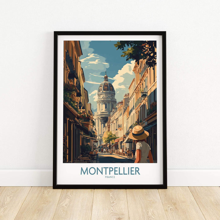 Montpellier Art Print