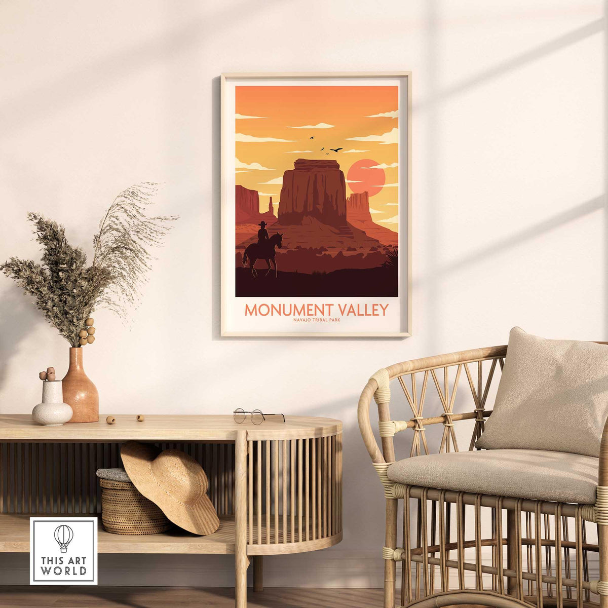 Monument Valley Navajo Tribal Park Poster-This Art World