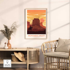 Monument Valley Navajo Tribal Park Poster-This Art World