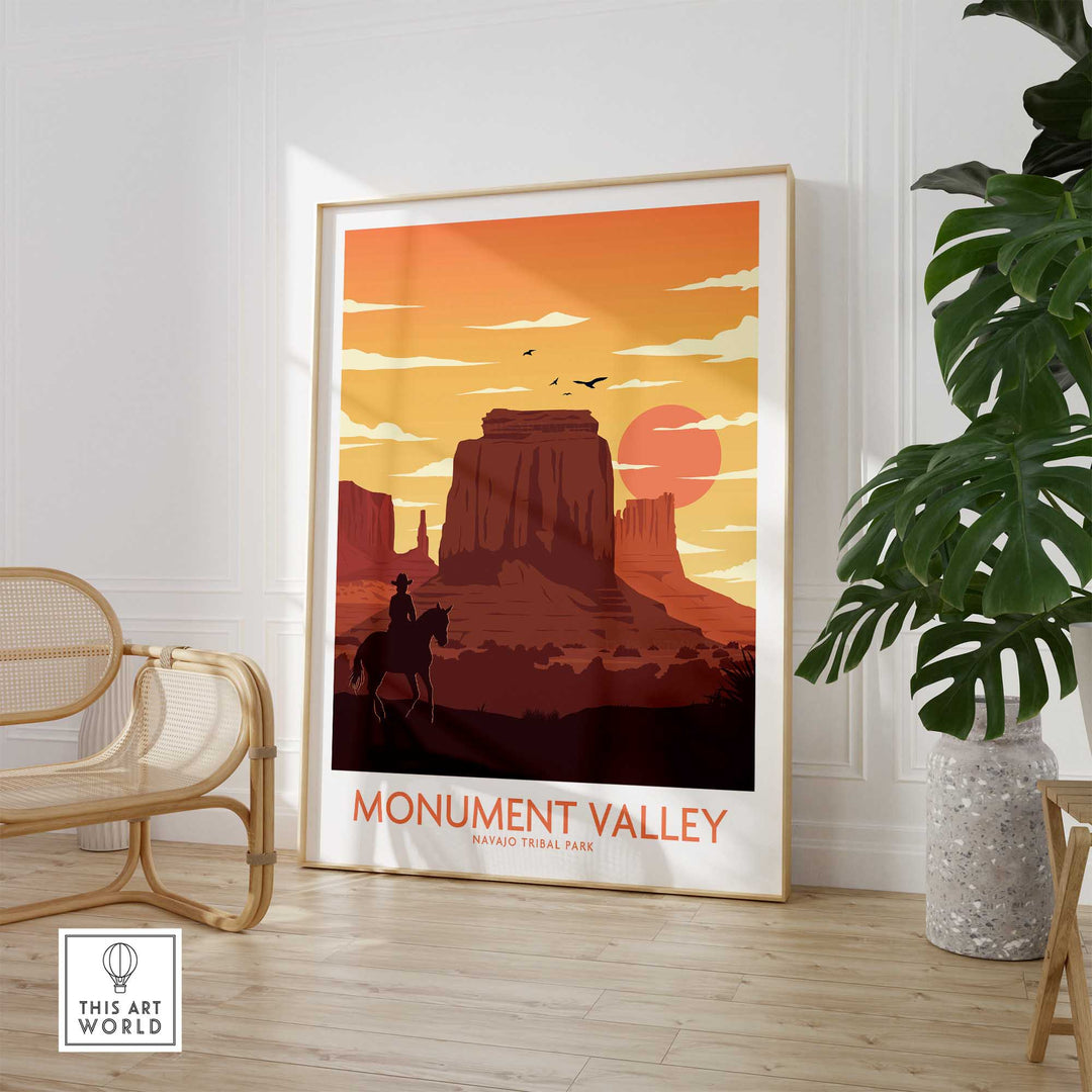 Monument Valley Navajo Tribal Park Poster-This Art World