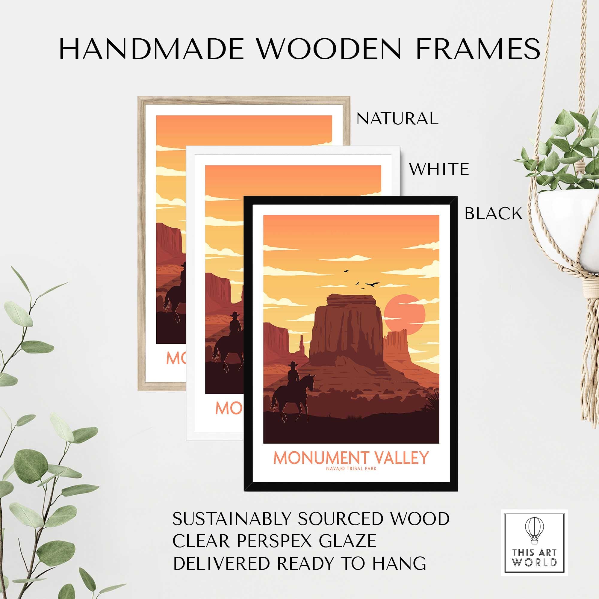 Monument Valley Navajo Tribal Park Poster-This Art World