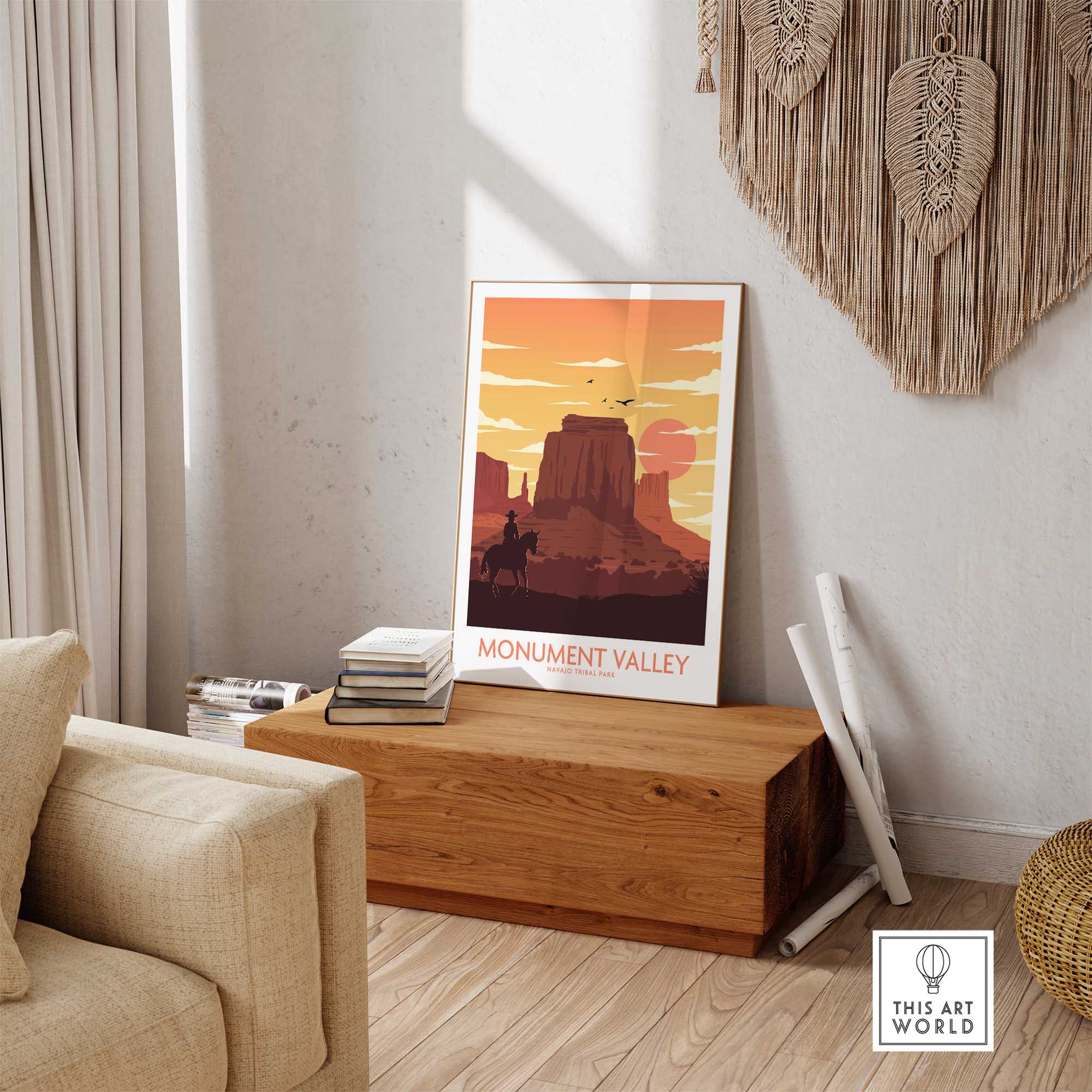 Monument Valley Navajo Tribal Park Poster-This Art World